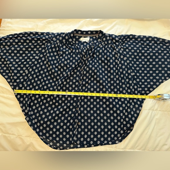 Anthropologie Dolman Sleeve Blouse Sz L - Picture 7 of 7